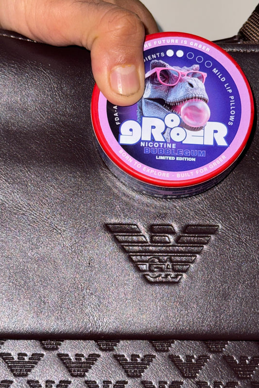 6.5 MG nicotine pouches|GR8ER BUBBLEGUM