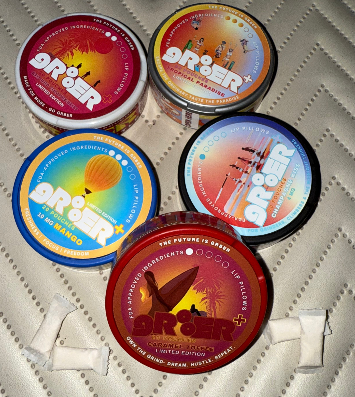 GR8ER Mango 10mg Nicotine Pouches – Strong, Tropical & Tobacco-Free
