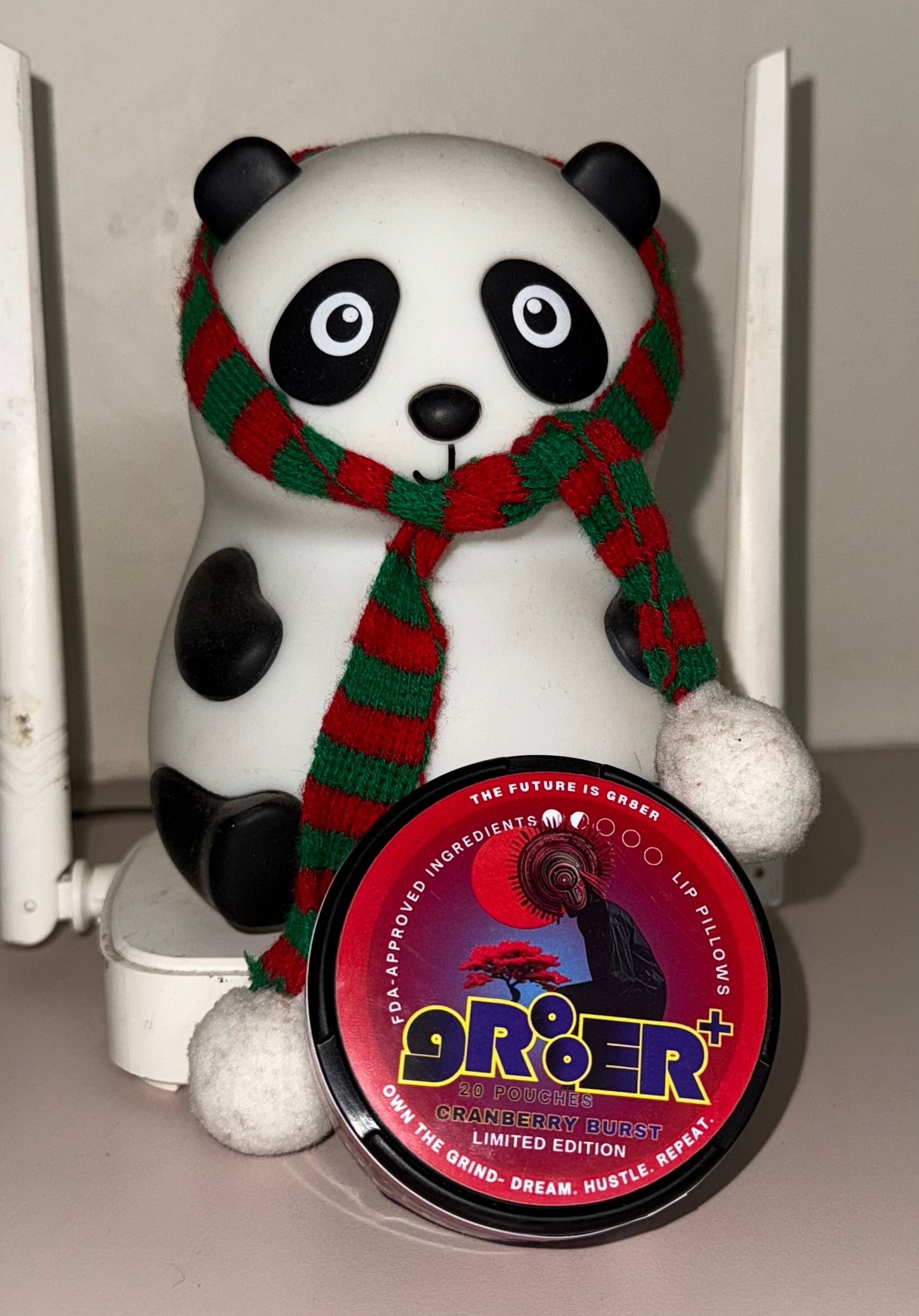 GR8ER Cranberry Burst 6mg Nicotine Pouches – Long-Lasting Flavor • Smooth Nicotine Hit • Sugar-Free • Tobacco-Free • Ultra-Fresh Cranberry Pouch