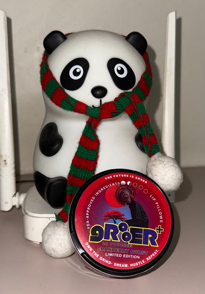 GR8ER Cranberry Burst 6mg Nicotine Pouches – Long-Lasting Flavor • Smooth Nicotine Hit • Sugar-Free • Tobacco-Free • Ultra-Fresh Cranberry Pouch