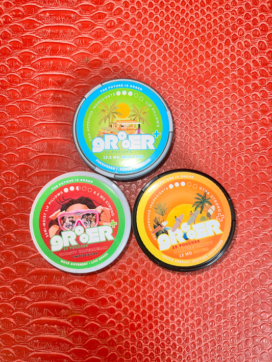 gR8ER THIRSTY WATERMELON - 8.5 mg STRONG NICOTINE POUCHES