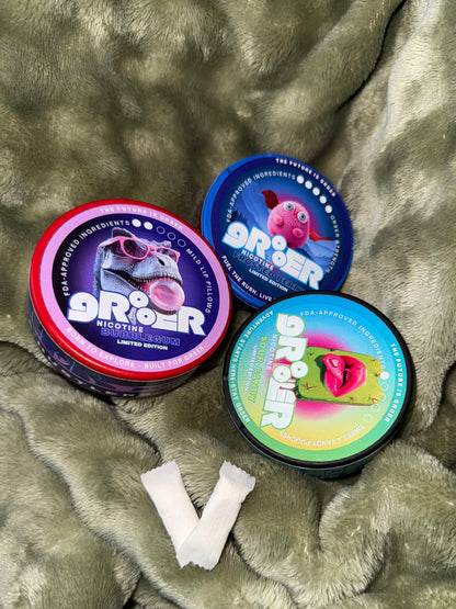 6.5 MG nicotine pouches|GR8ER BUBBLEGUM
