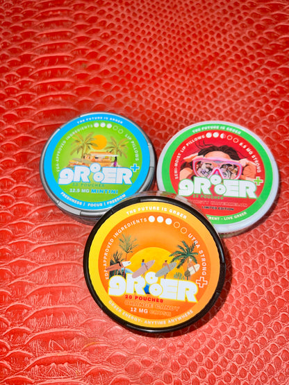 GR8ER Orange Candy Crush – 12 mg NICOTINE POUCHES