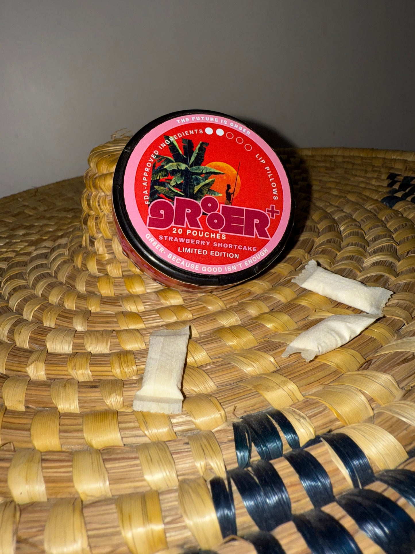 GR8ER Strawberry Shortcake 3.5 mg NICOTINE POUCHES – Dessert-Sweet Perfection 🍓🍰